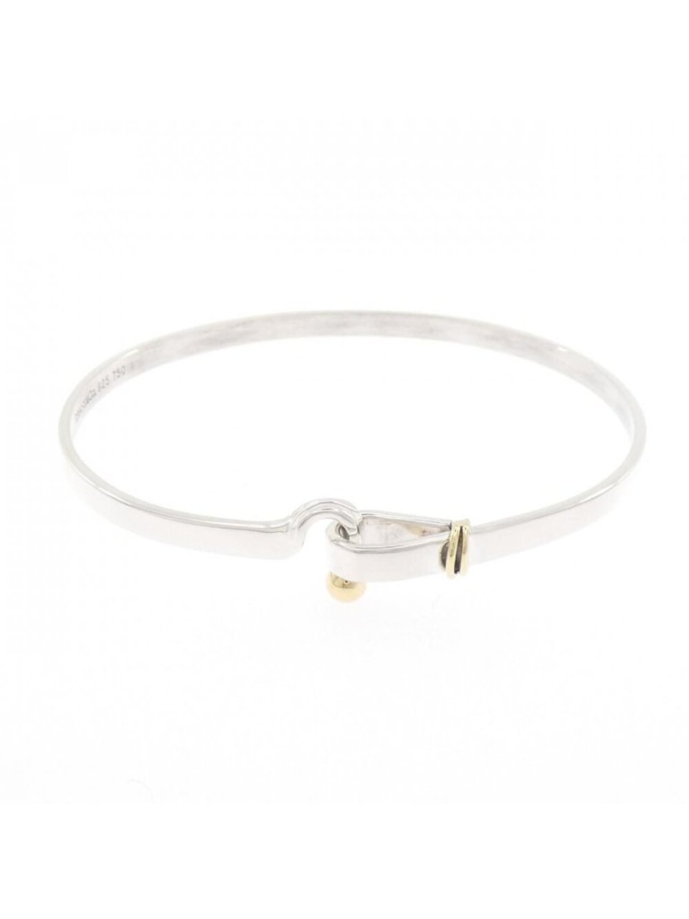 Tiffany & Co Hook Eye Bangle Bracelet